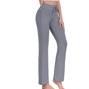 ADANIKI Women plus size 2XL Long Modal Comfy Drawstring Loose Straight-Leg pants